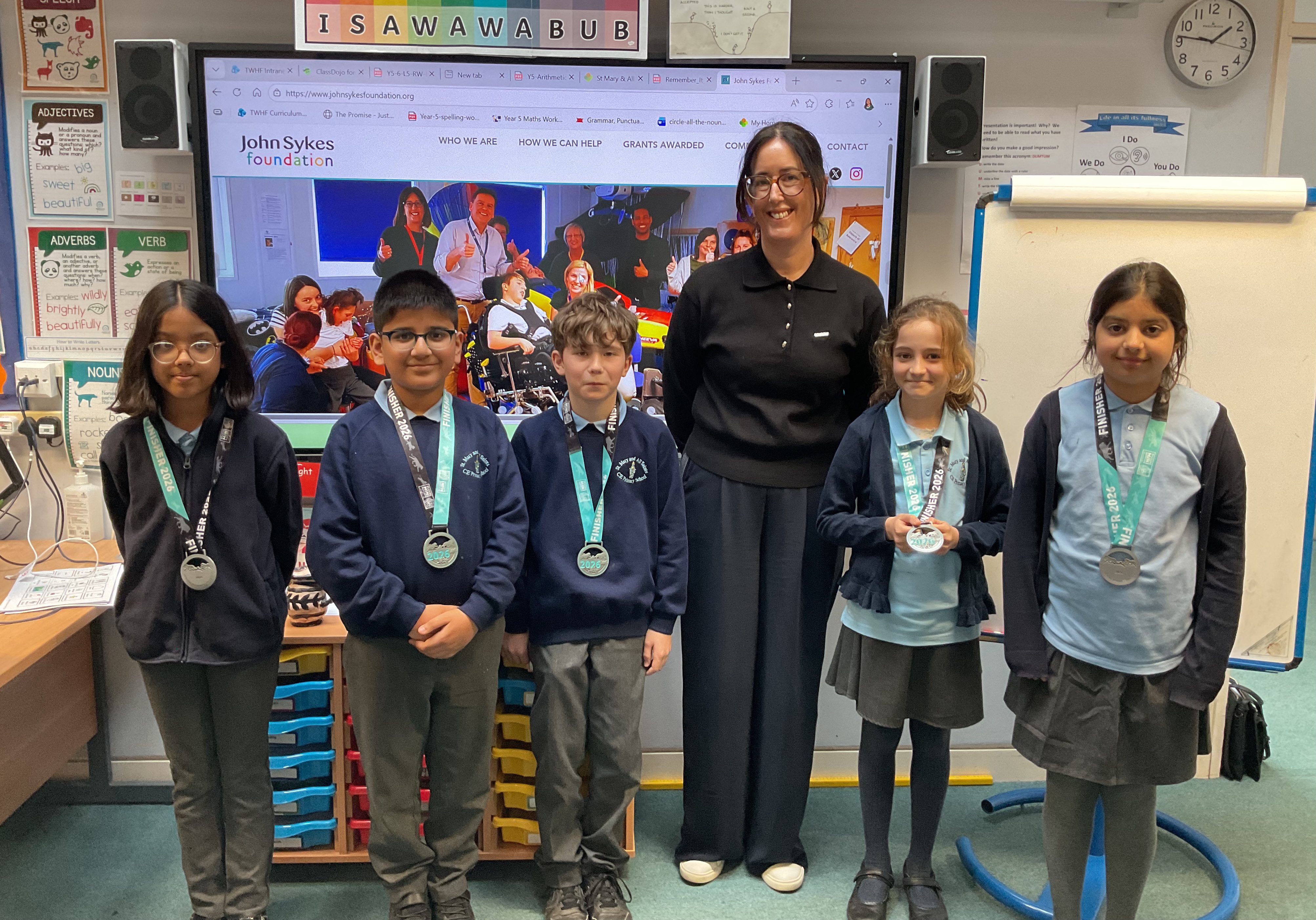 Reading Mini Marathon 2026 with St Mary & All Saints CofE School